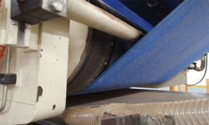 Anti-static belt used for MDF/MDP/OSB production line. - Are you also troubled by static electricity ?